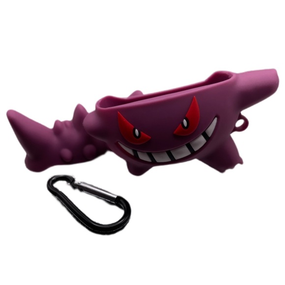 Purple Demon Case Compatible with Apple AirPod Pro 3 - Picture 3 of 9